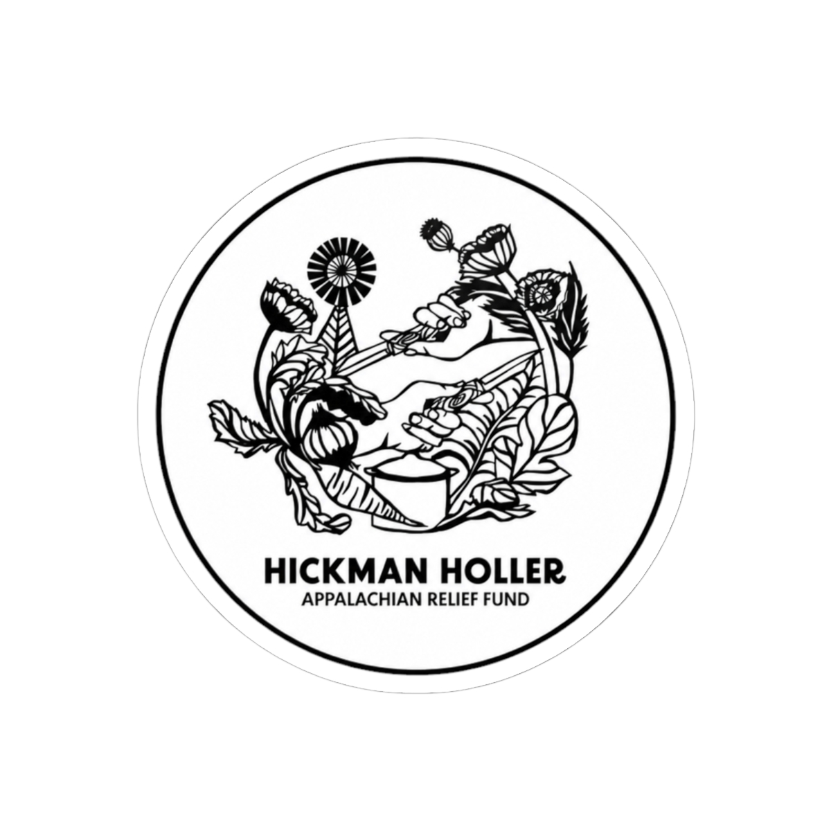 HHARF Circle Sticker | Tyler Childers