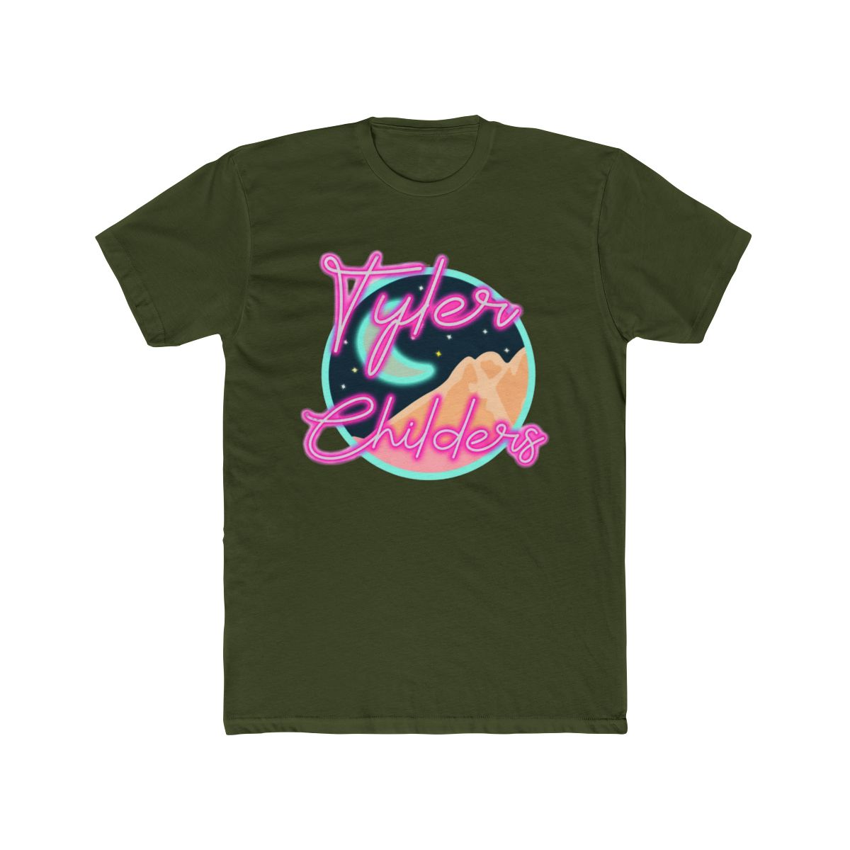Tyler Childers Neon T Shirt Childers Cowboy Merch - Corkyshirt - alternate angle 4, merchandise